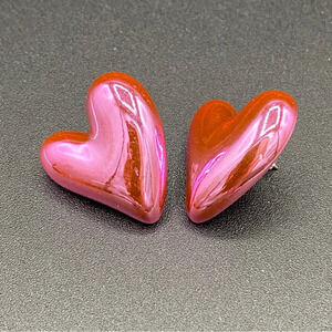 Heart Balloon Stud Earrings